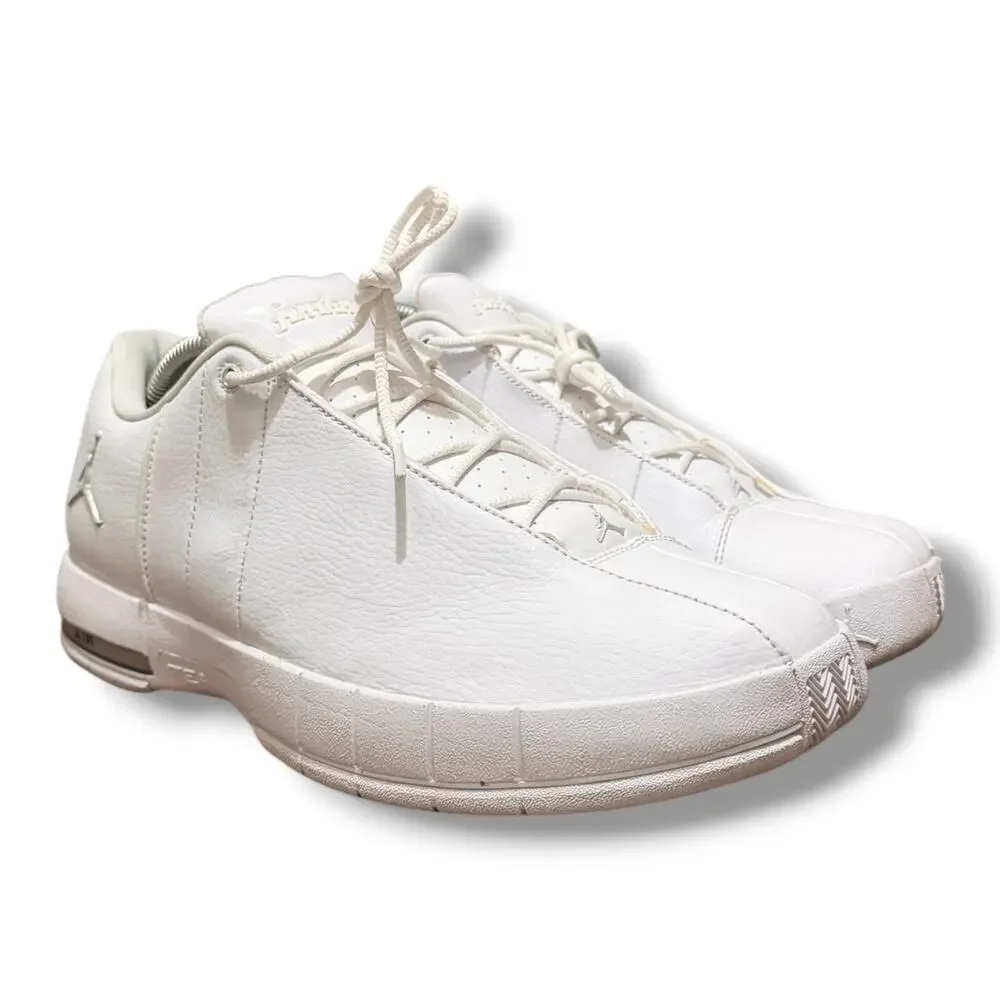 Jordan TE 2 Low Sneakers ‘White Metallic’ | Size 10M
